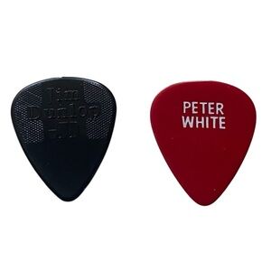 Jim Dunlop & Peter White Stage Used Guitar Picks #6276